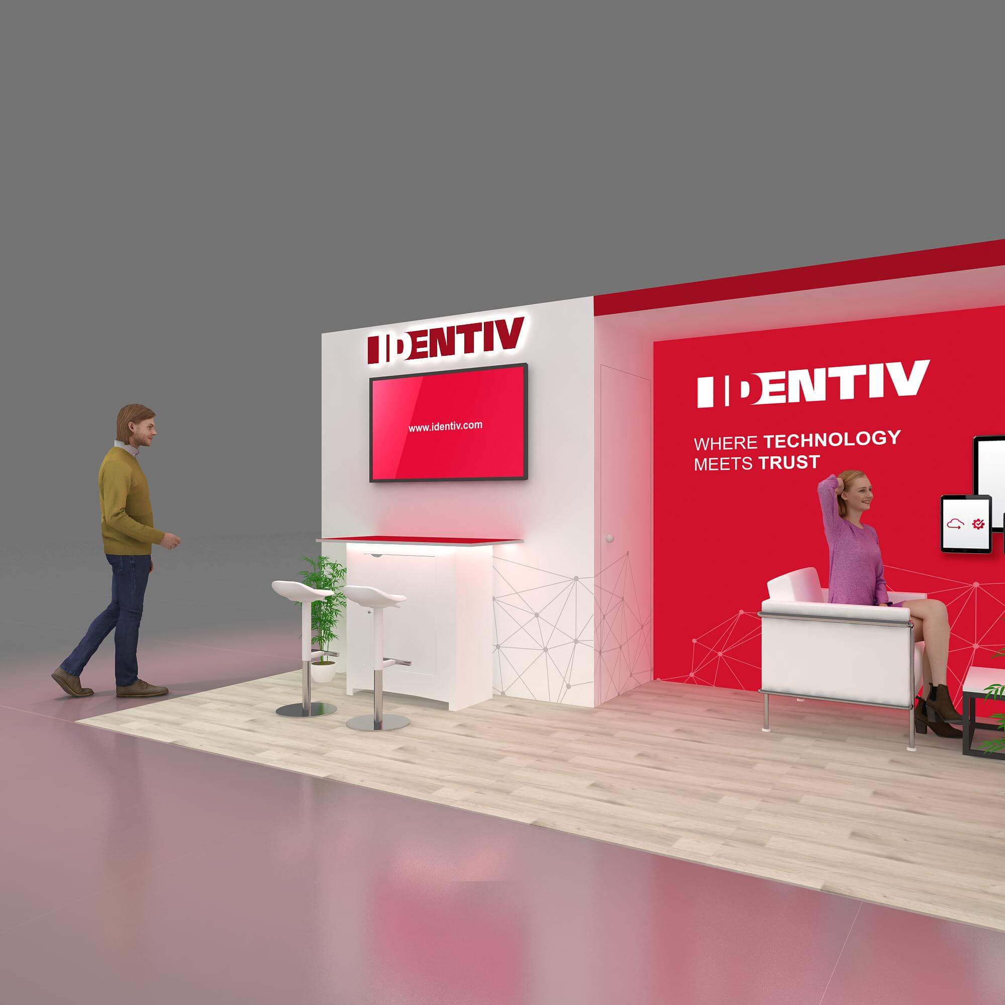 Demo Area - YRLU1020 22: Capitalized on the market in Las Vegas with remarkable 10x20 booth rentals
