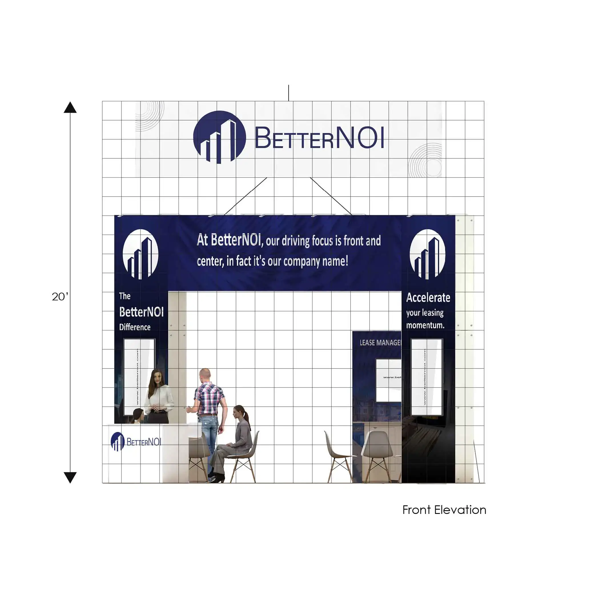 Better NOI trade show booths