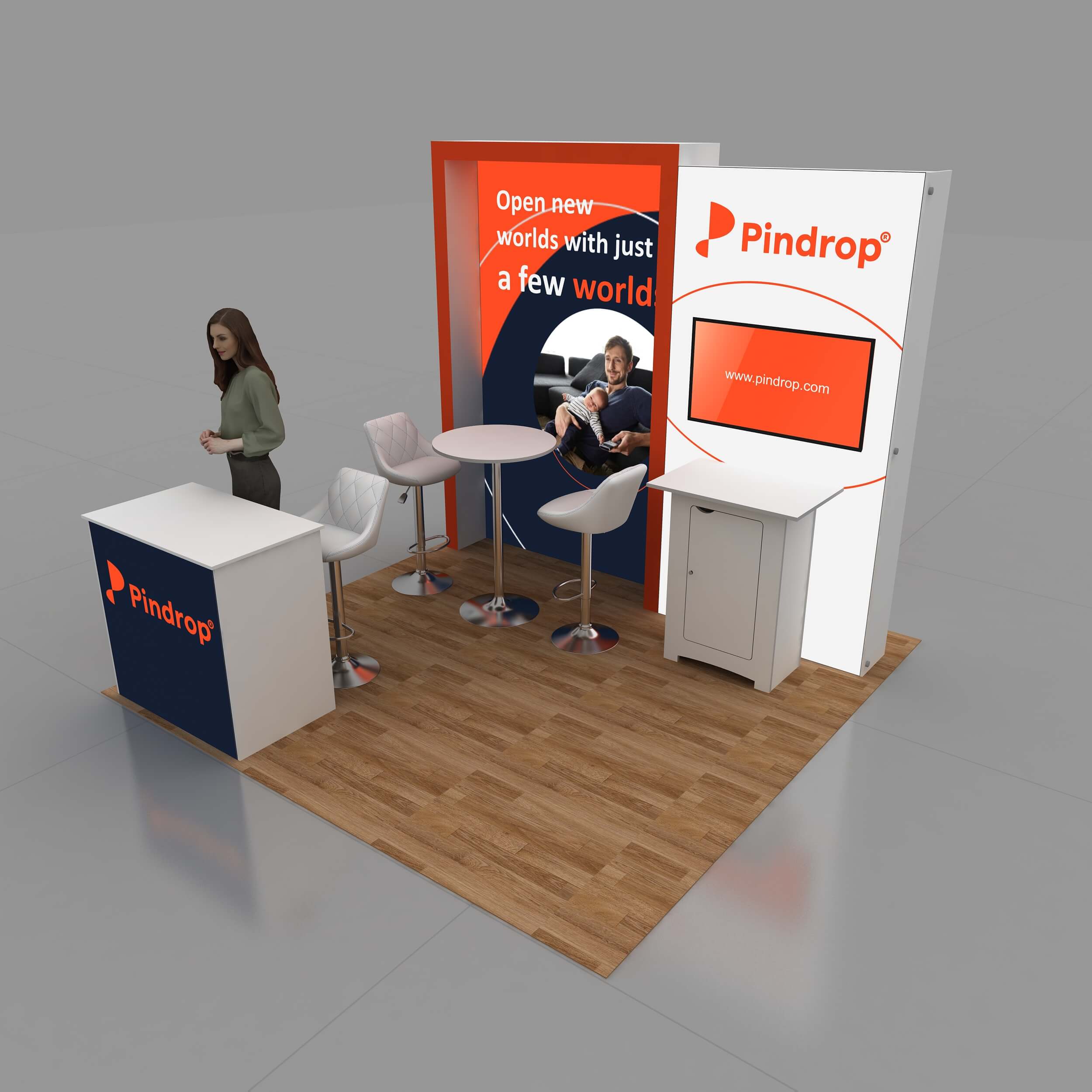 Top Front Corner View - GRLU1010 49