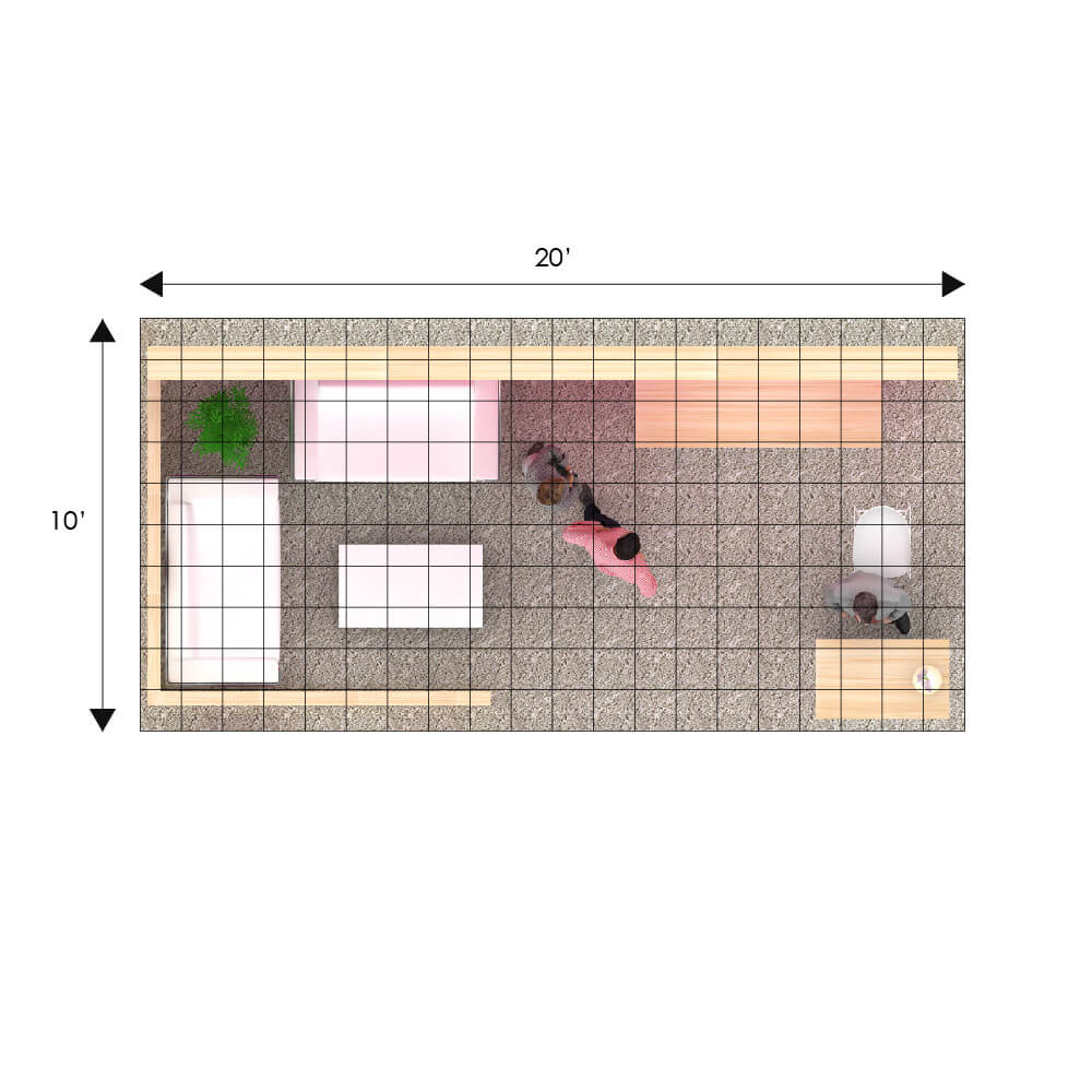 Plan - YRH1020 08: Outdo your competitors with exceptional 10x20 booth rentals for shows