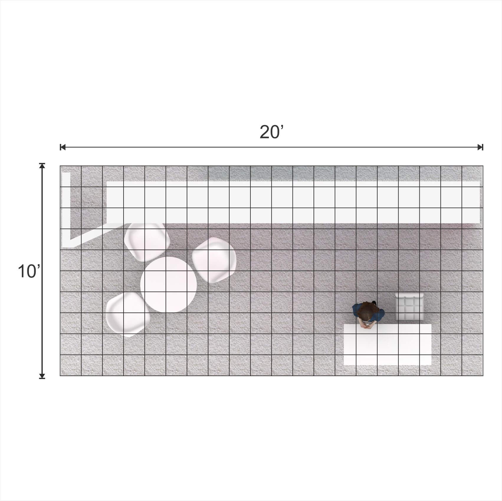 Plan - GRLU1020 33: For eye-catching and well-built 10x20 booth rentals contact Exponents