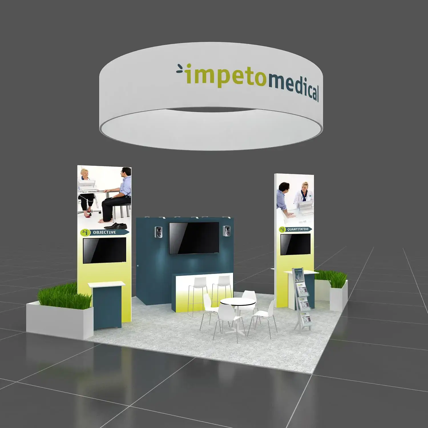 impetomedical trade show booth