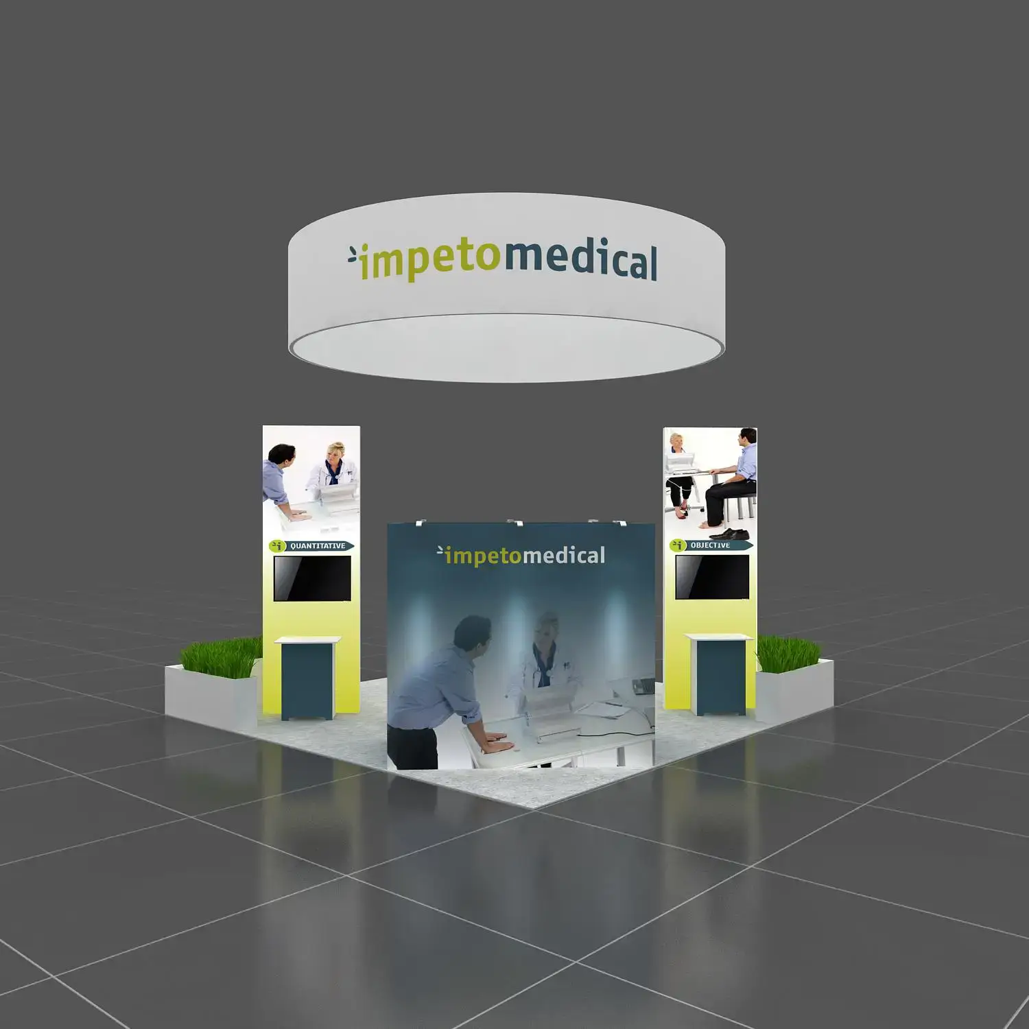 impetomedical trade show booth
