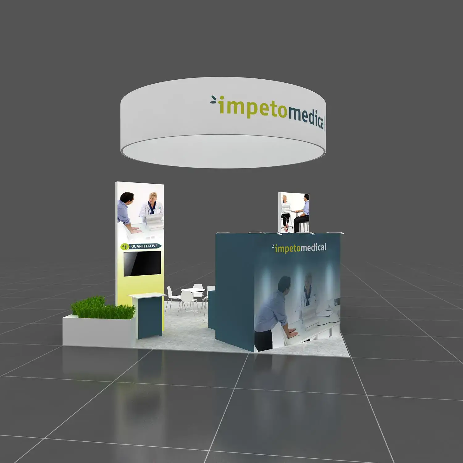 impetomedical trade show booth
