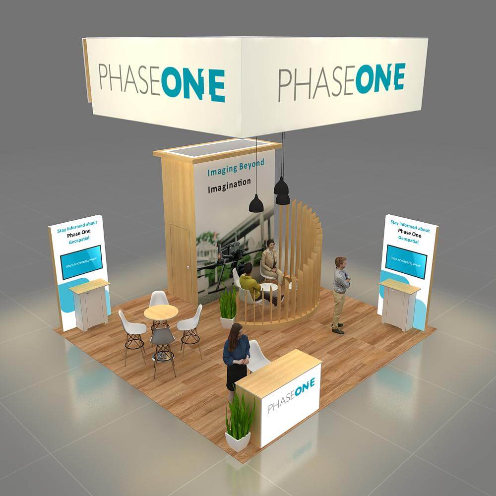 RLU2020 144 PHASE ONE Booth Design Top View