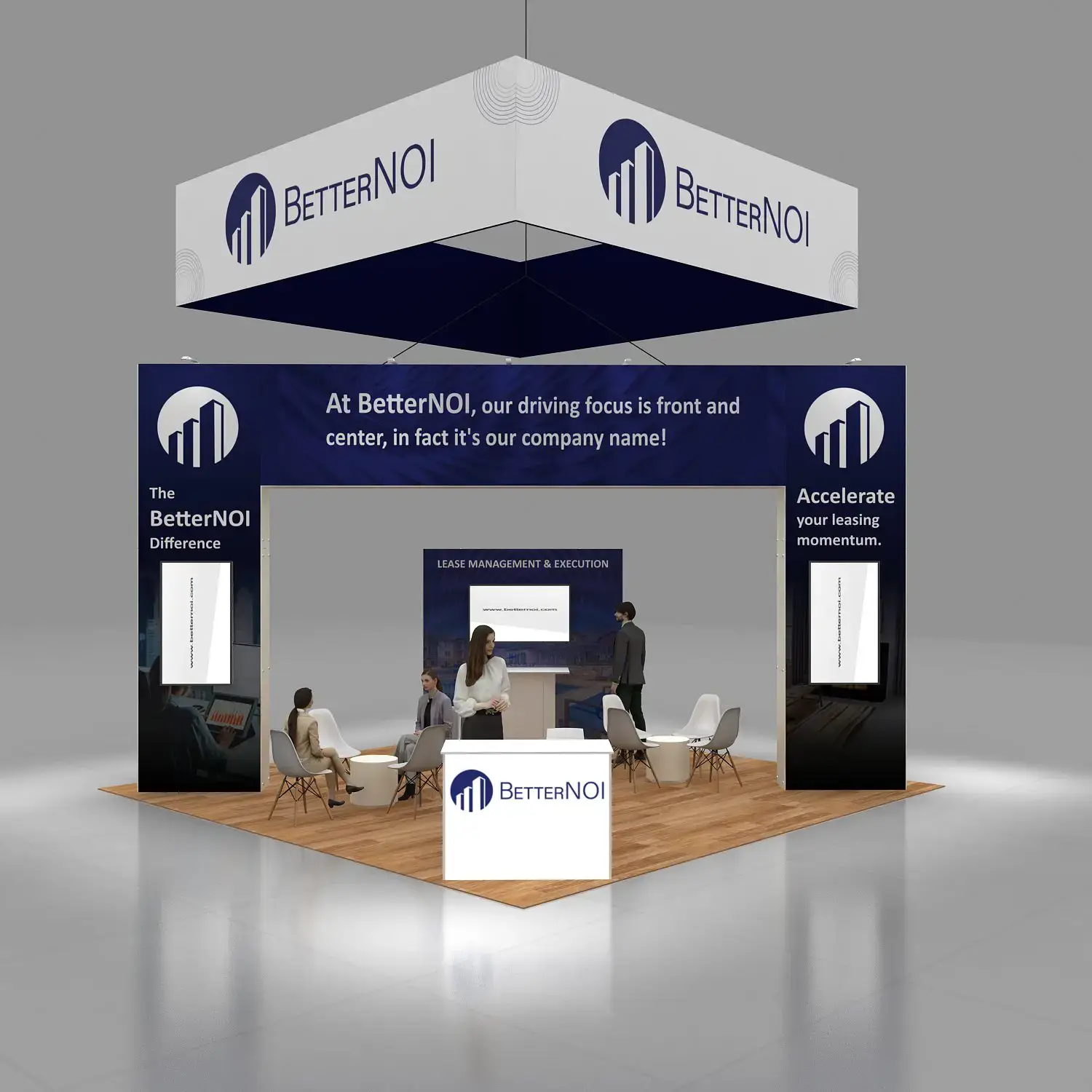 Better NOI trade show booths