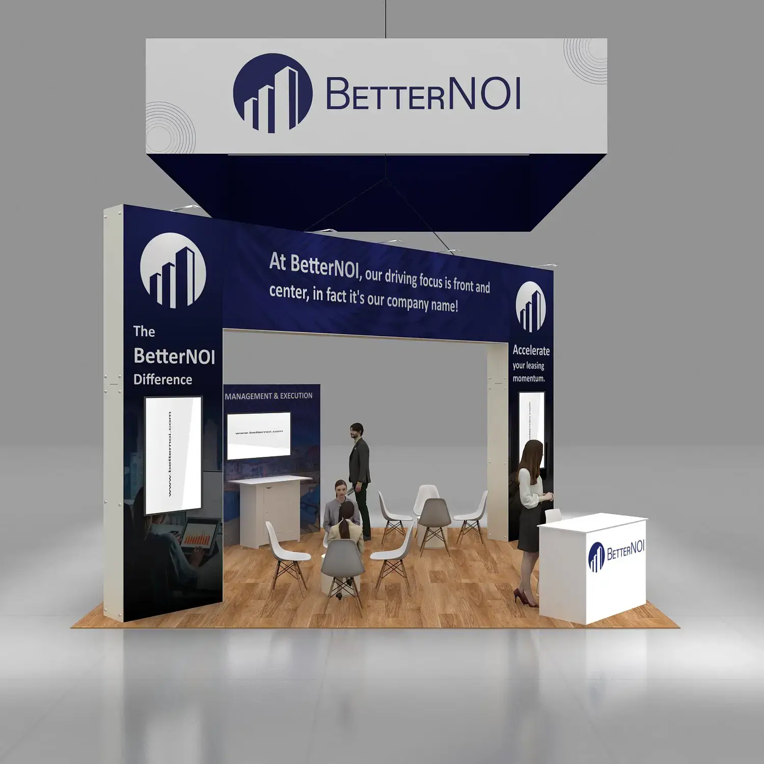 Better NOI trade show booths