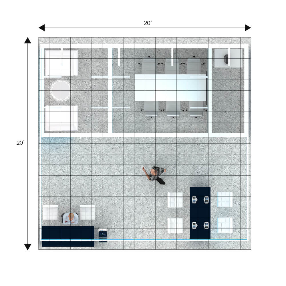 YRLU2020 125 Booth Design Plan
