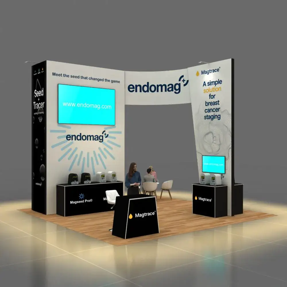 Center Perspective View - 2 – YRLU2020 181: Bold 20x20 Rent a Booth Design for Trade Shows