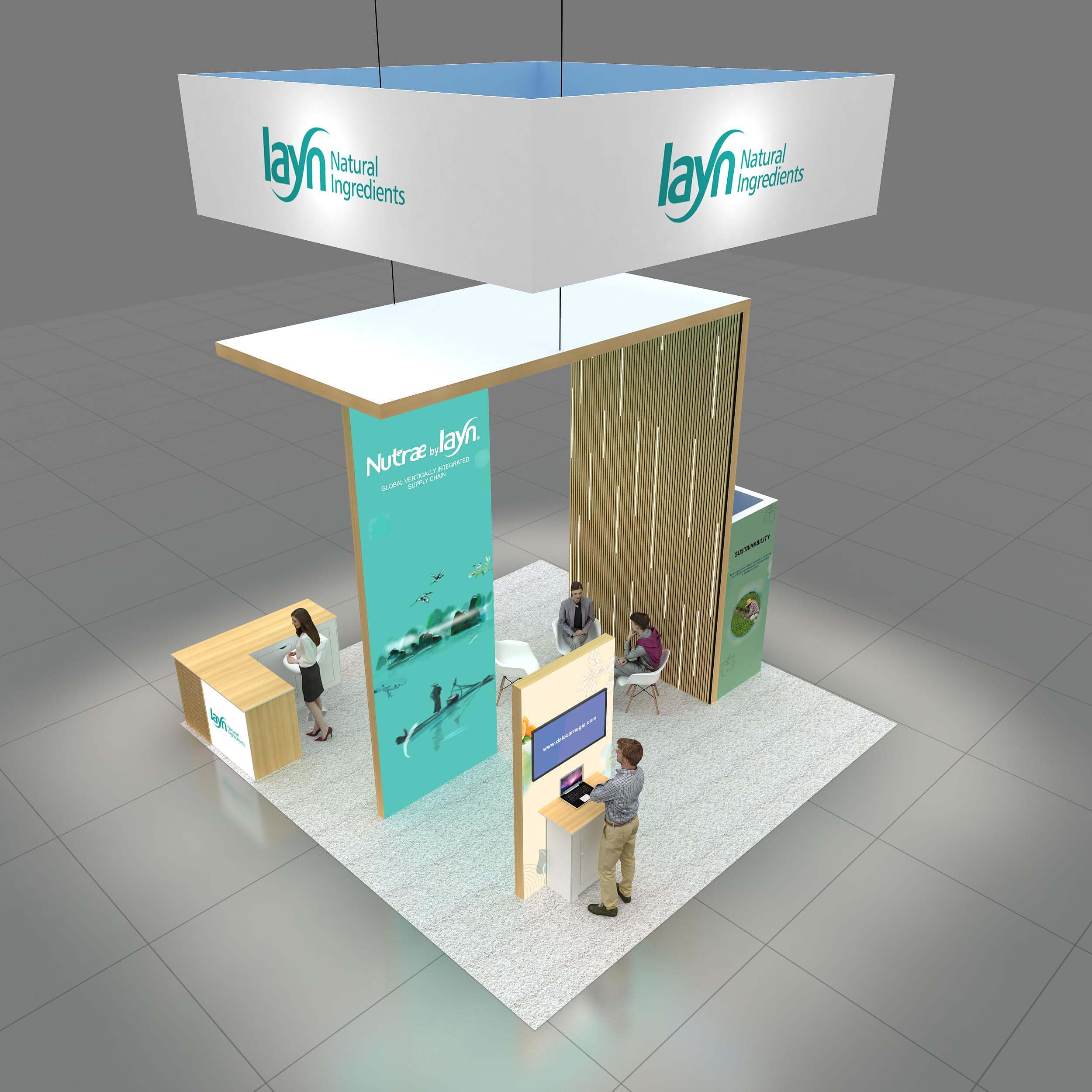 YRLU2020-31 Trade Show Booth Design