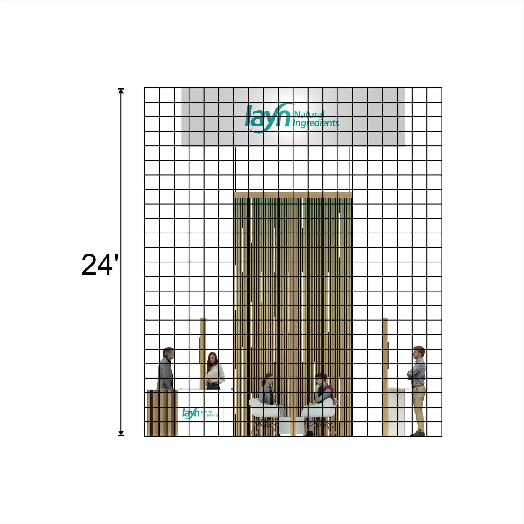 YRLU2020 31 Trade Show Booth Design Plan