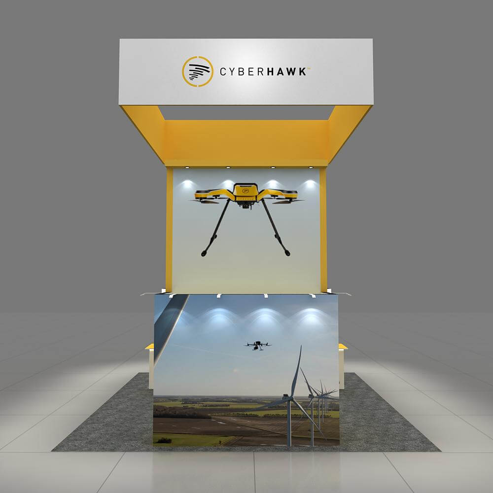 YRLU2020 44 Booth Design Cyber Hawk (10)