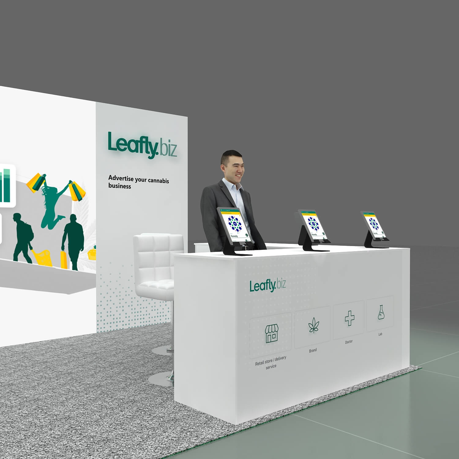YRLU2020 64 Leafly Booth Design (6)