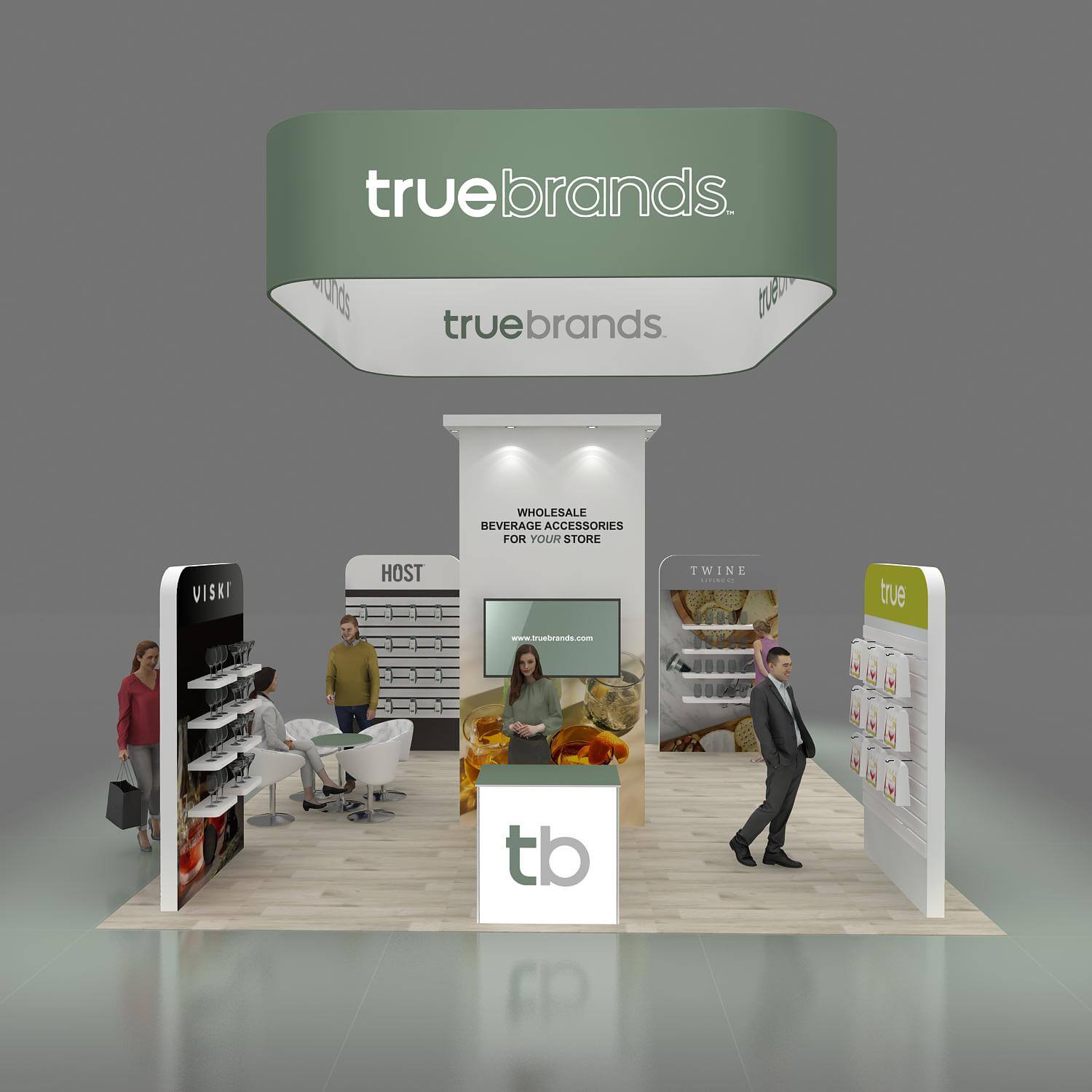 YRLU2020 343 Booth Design front_view