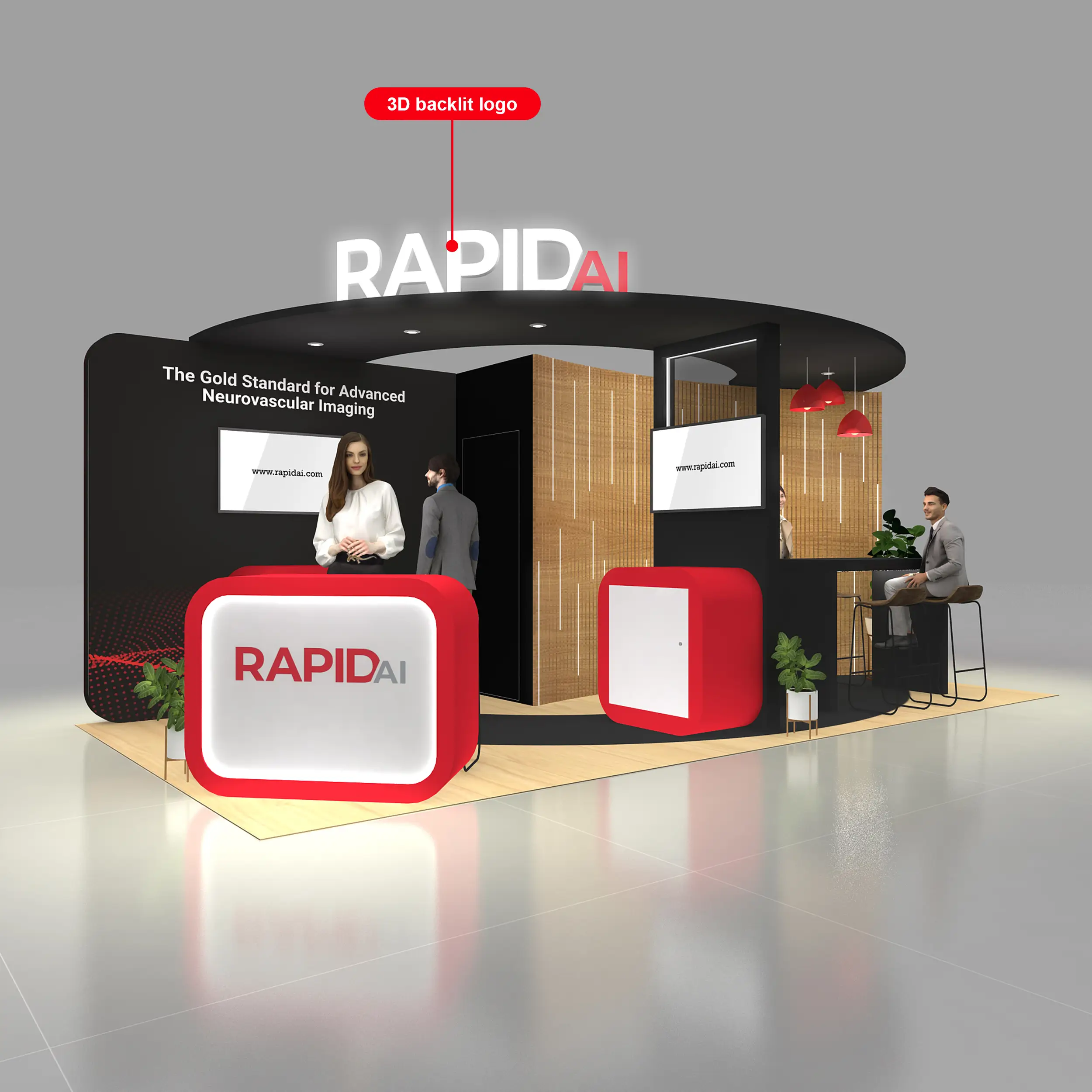 Front View 3 - RLU1020 19: Make a splash with award-winning 10x20 booth rentals
