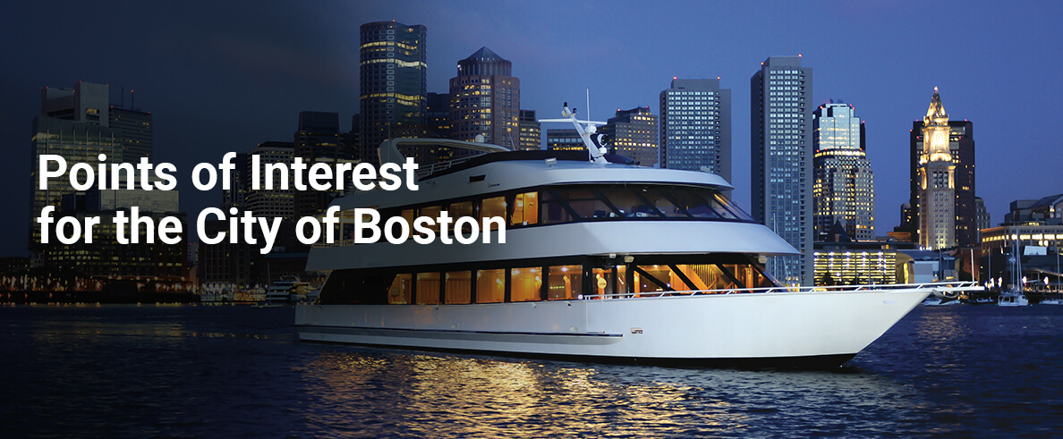 Points of Interest for the City of Boston