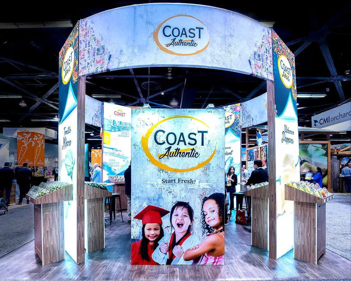 20x20 Trade show exhibit