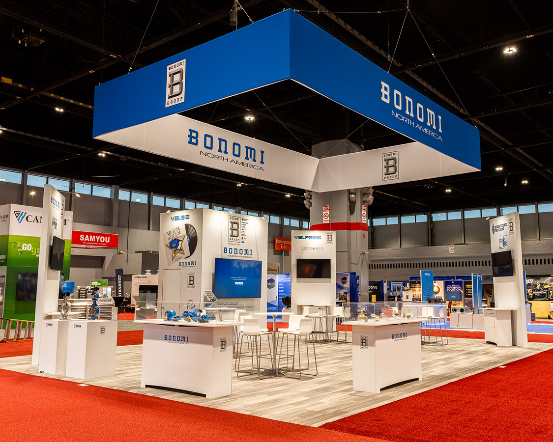 Win big at Las Vegas shows with attention-grabbing 30x40 booth rentals