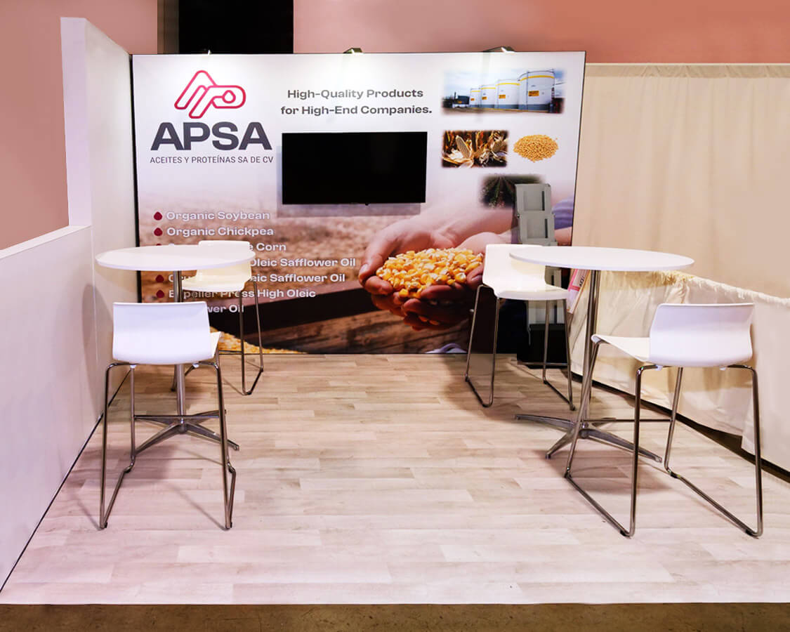 Top-quality and well-designed 10x10 booth rentals for shows
