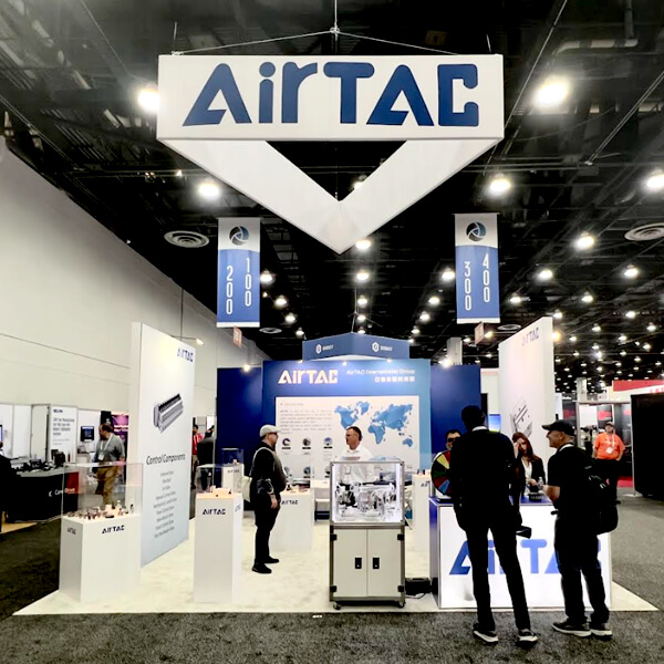 Airtac Trade show booth rental