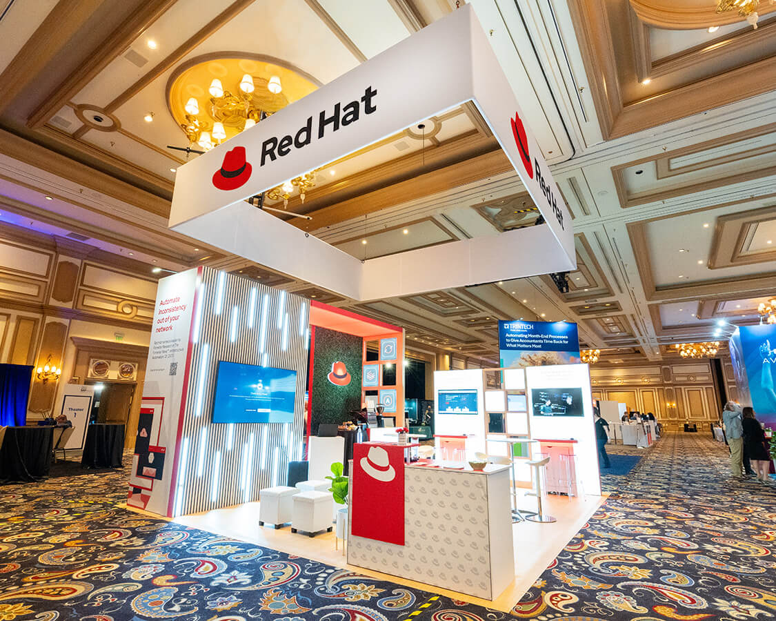 Turnkey all-inclusive 20x20 booth rentals for Las Vegas shows