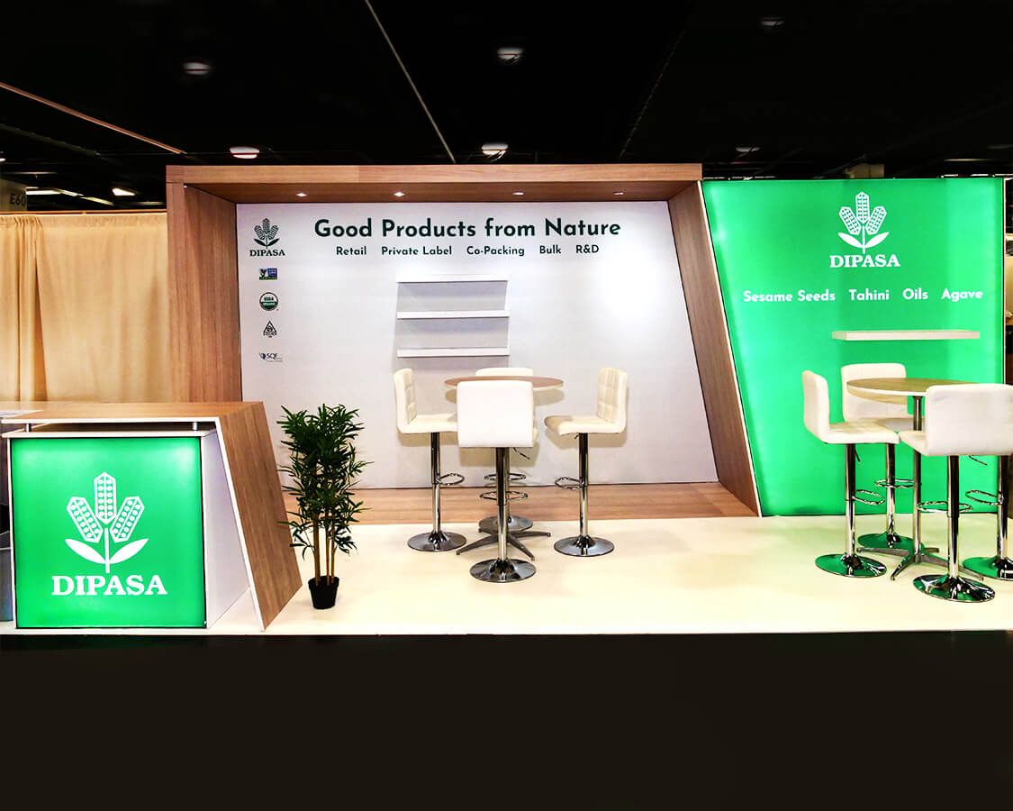 Make a splash with award-winning 10x20 booth rentals