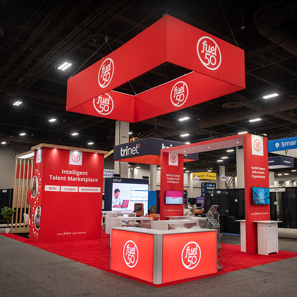 Fuel 50 20'x40' Trade show exhibits