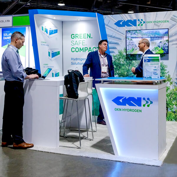 GKN Hydrogen 10'x20' Exhibit rental