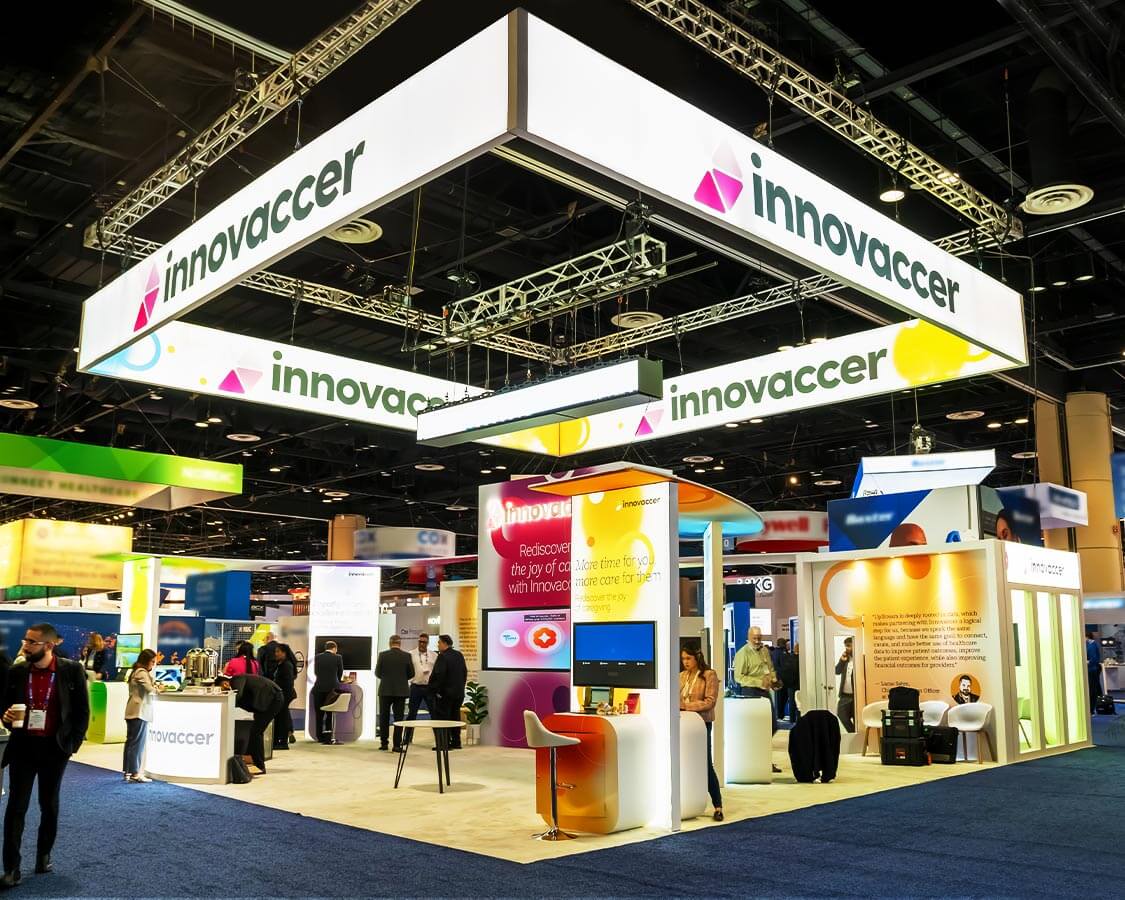 Amaze your audience with impressive 40x40 booth rental