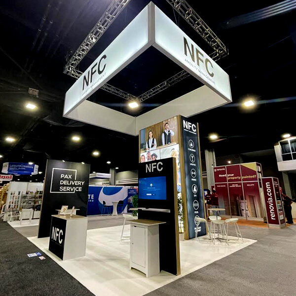 20'x20' booth rentals