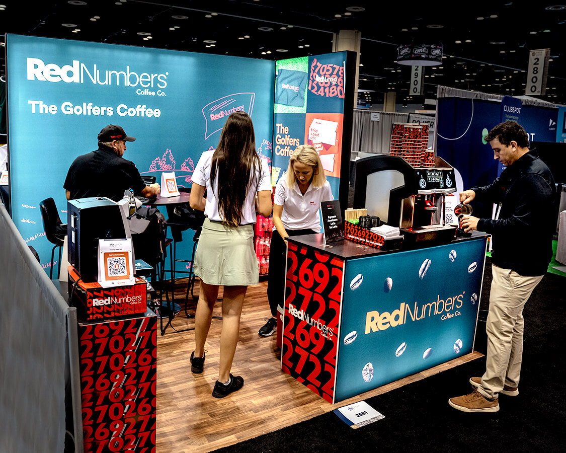 Avant-garde trade show rental booth for shows