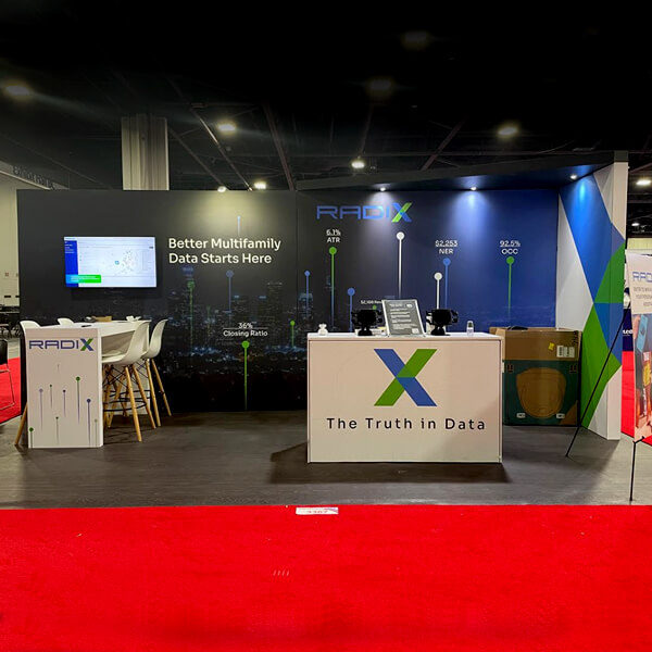 RADIX trade show exhibit rental