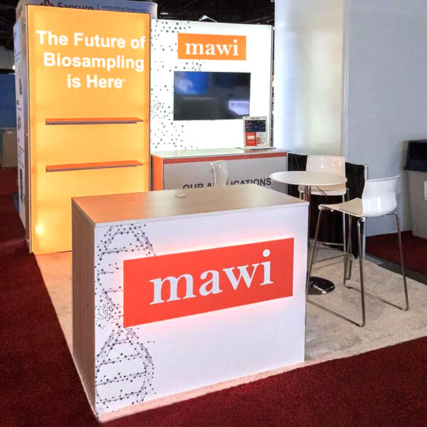 mawi 10'x10' Trade show booth