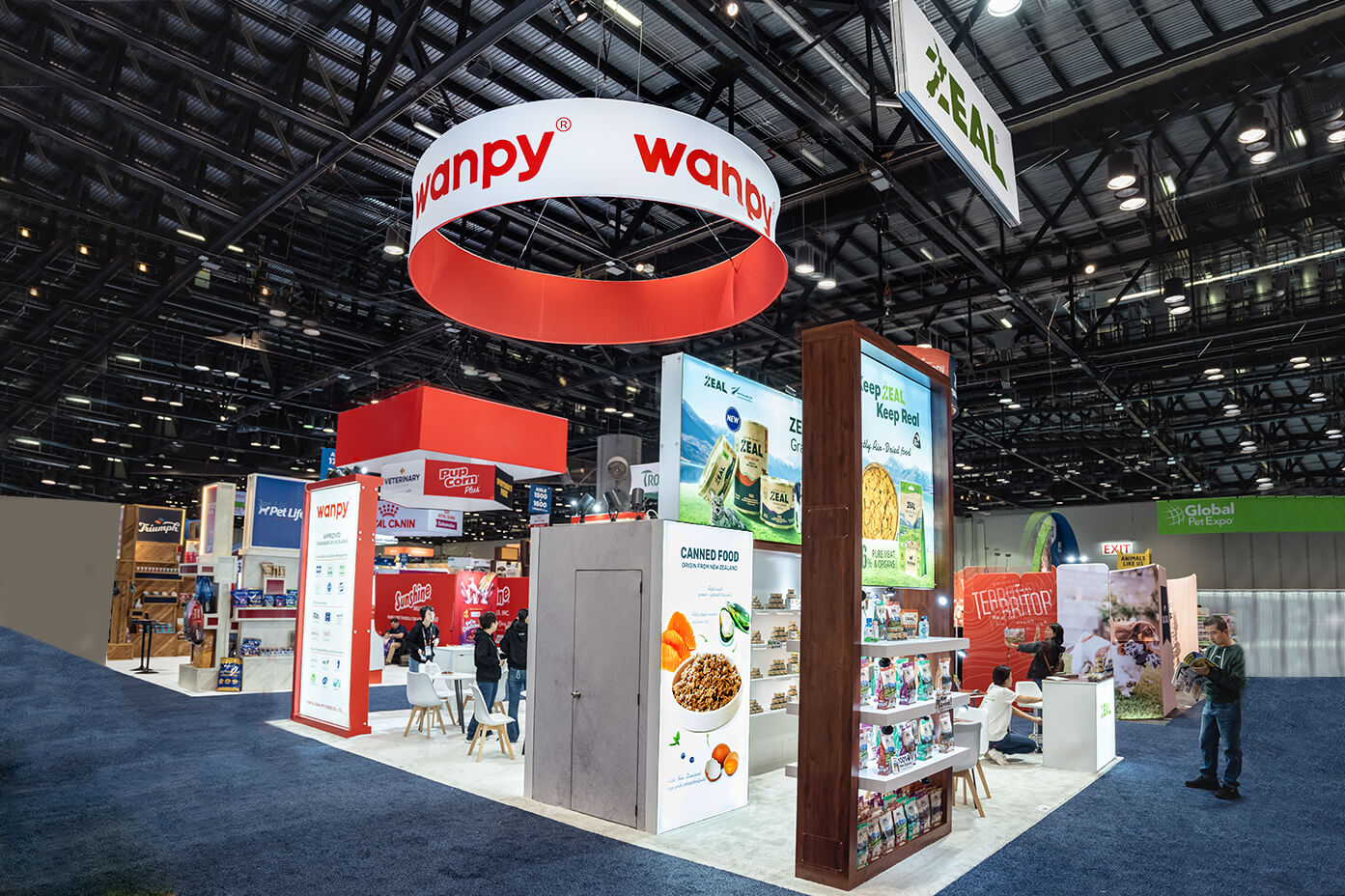Outdo your competitors with exceptional 20x30 booth rentals