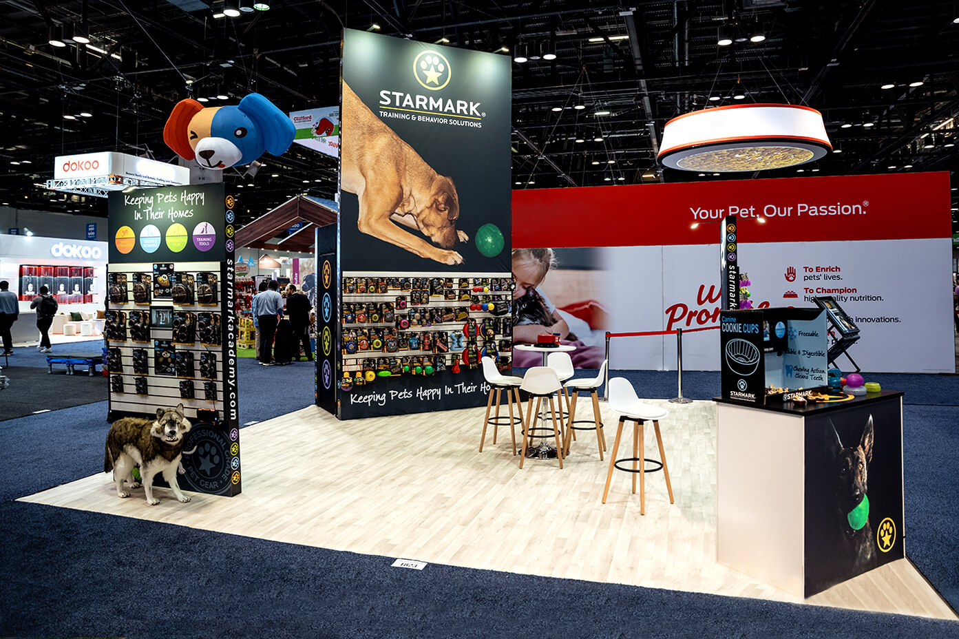 Grab every eye with awe-inspiring 20x20 booth rentals for shows