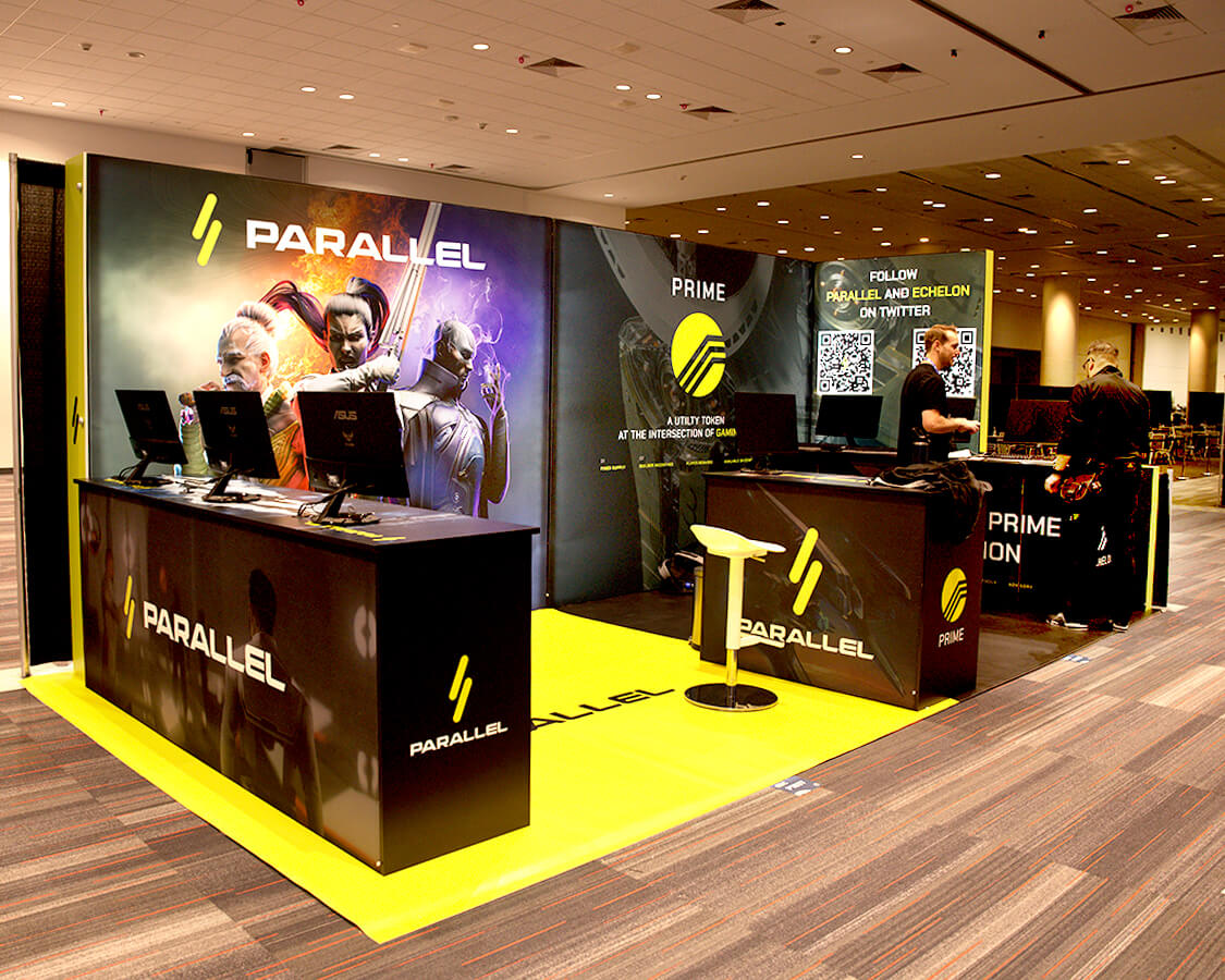 Impressive turnkey 10x20 booth rentals for shows