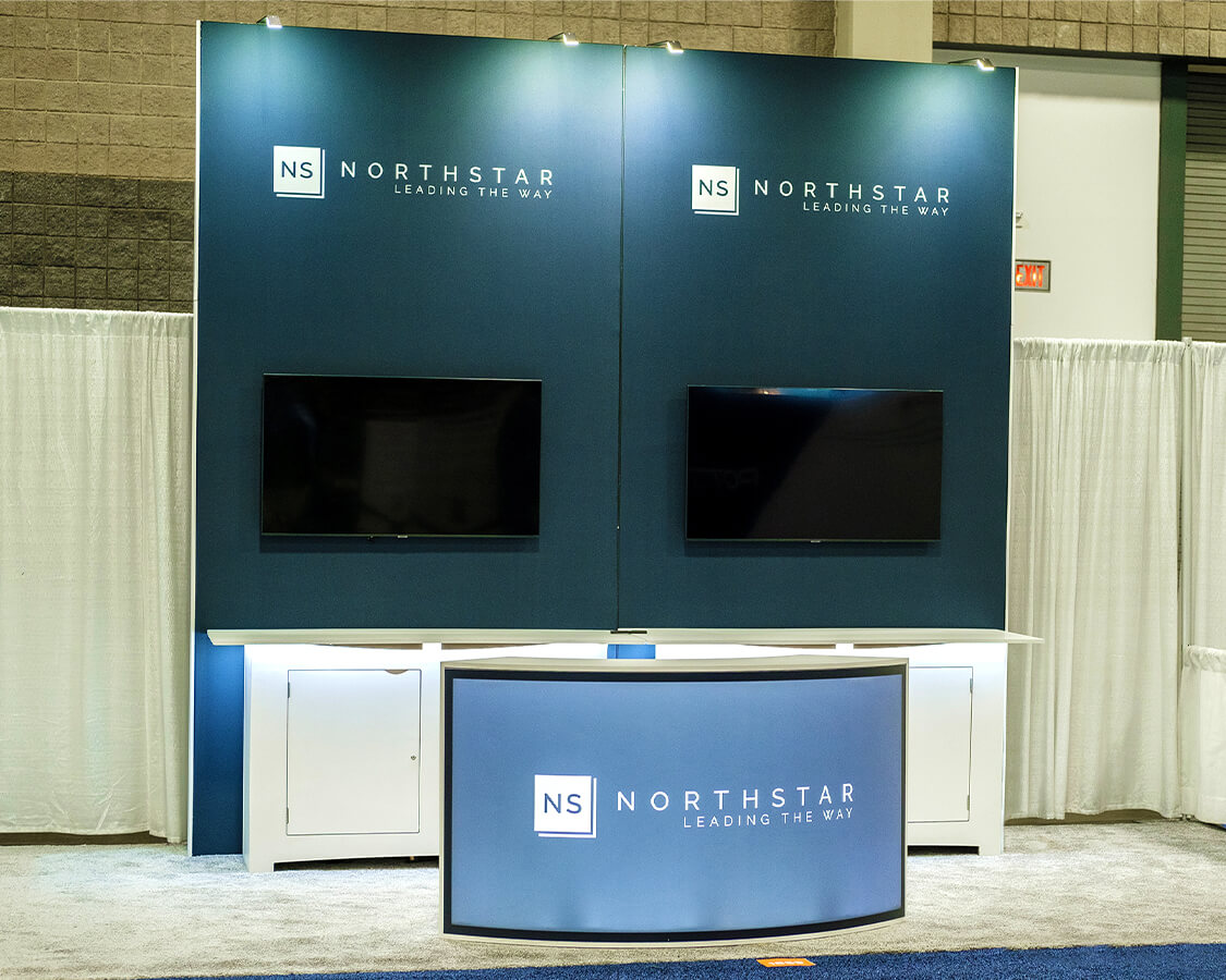 Stand out with impactful 10x20 trade show booth rentals