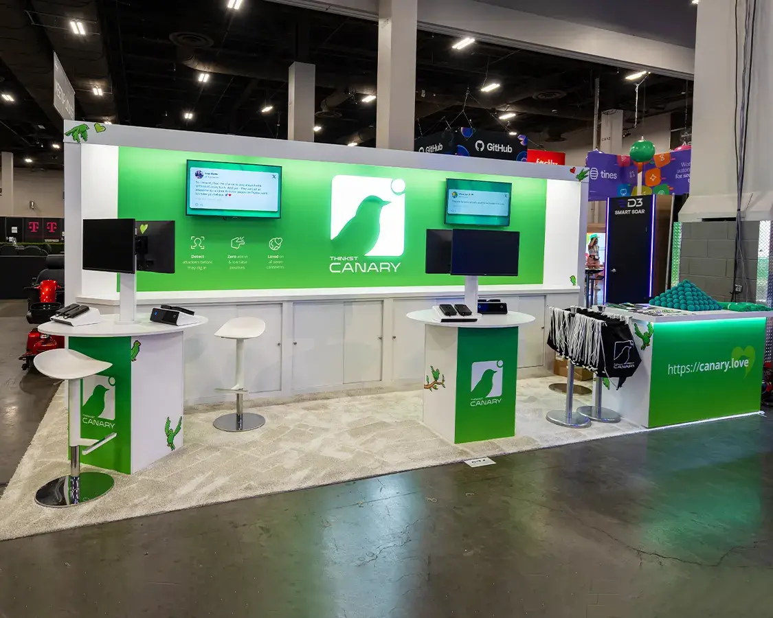 Splendid 10x20 trade show booth rental for Las Vegas Shows