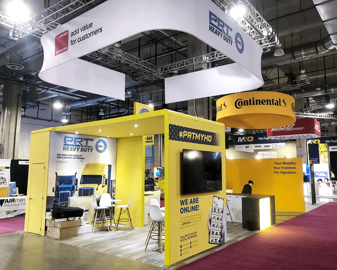 20x20 TRADE SHOW BOOTH RENTAL for Add USA At HDAW, Designed and Built By Exponents in Grapevine