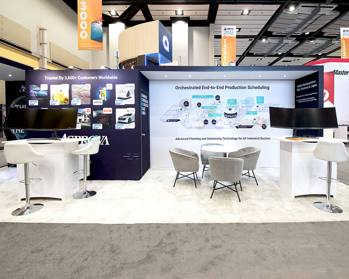 Make a splash with award-winning 10x30 booth rentals