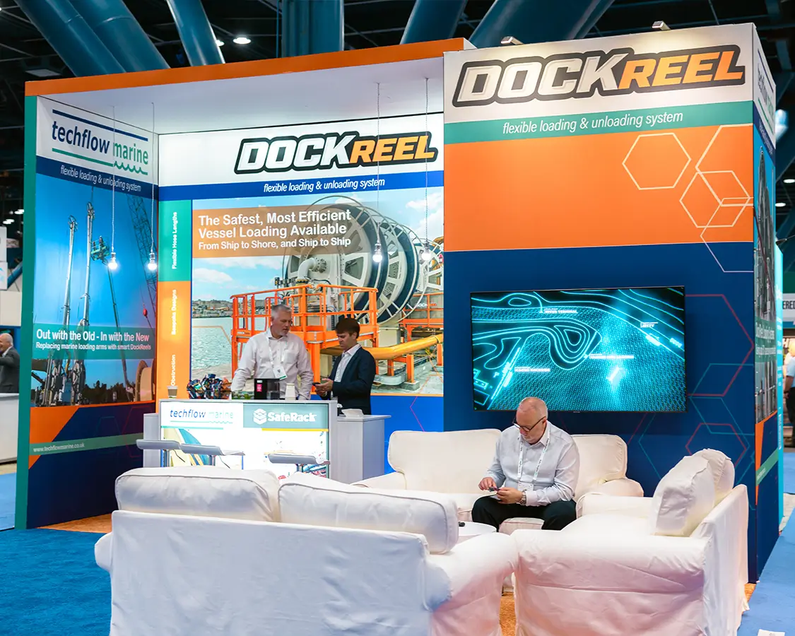 surprise your attendees with supreme 20x20 booth rentals by Exponents