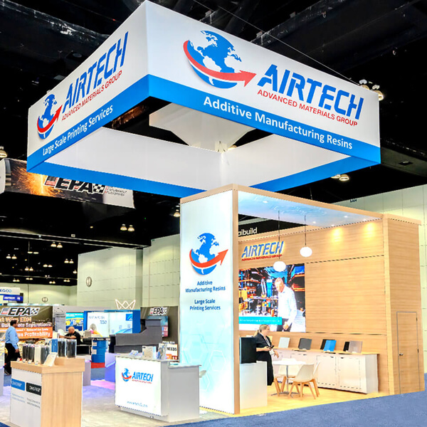 Airtech booth rental