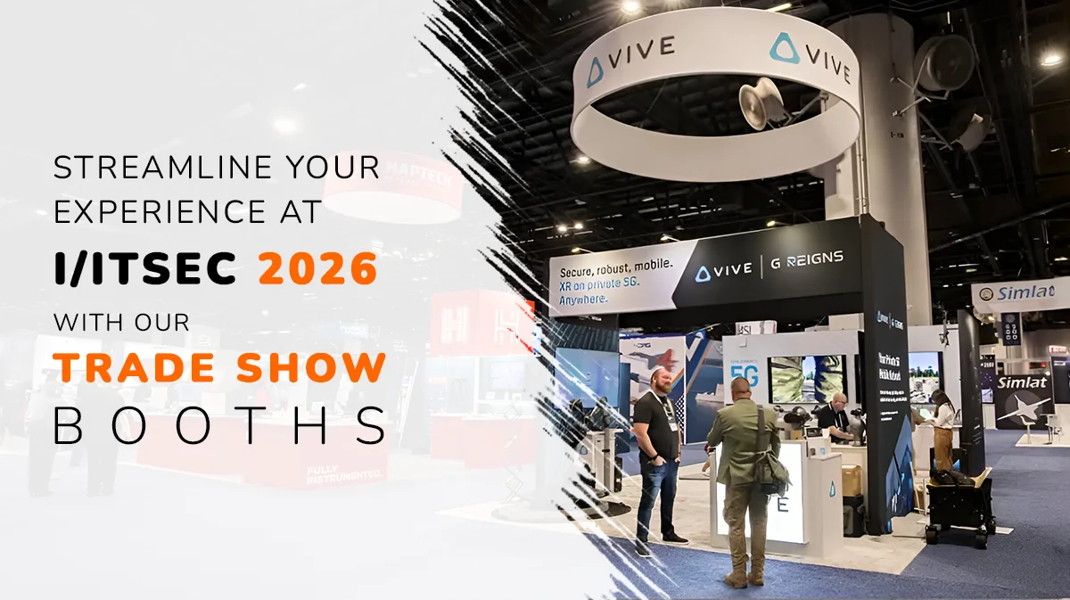 Maximize Your Reach at I/ITSEC 2026 with a Custom Trade Show Booth