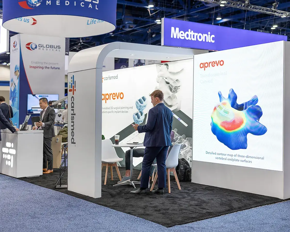 Attractive & portable 10x20 trade show displays