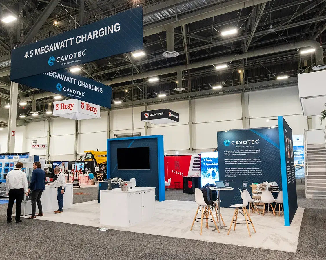 Top of the range 20x30 trade show booth rentals