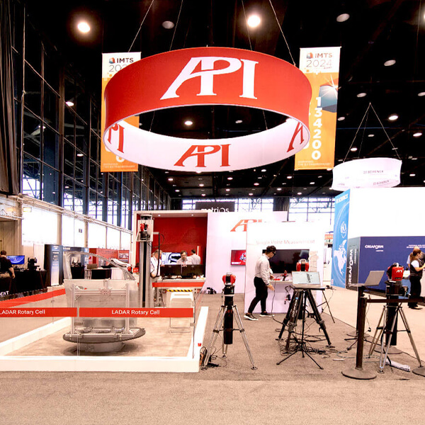 API Trade show booth
