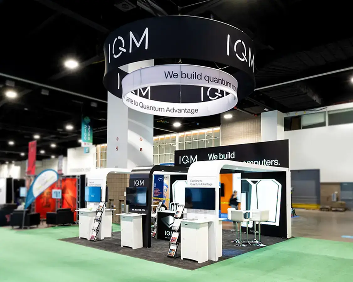 Meeting IQM - 20x20 Exhibition Stands Rental AT Super Computers 2023, Denver CO
