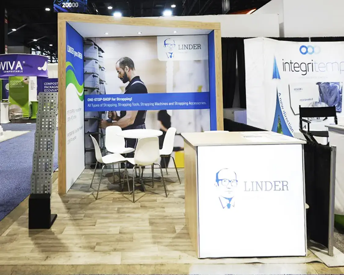 Grab maximum attention with award-winning 10x10 booth rentals
