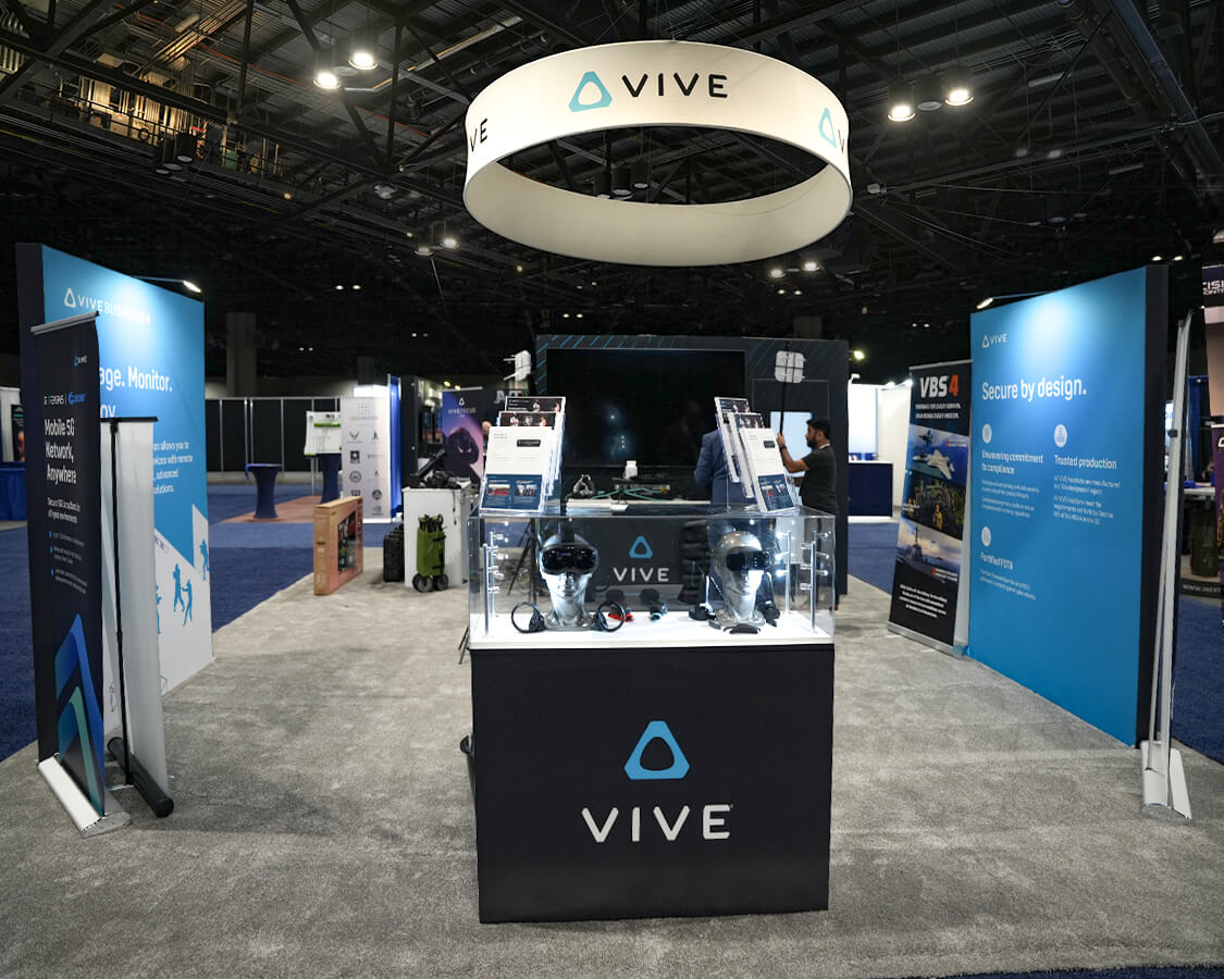 Vive, Make heads turn with awe-inspiring 20x30 booth rentals