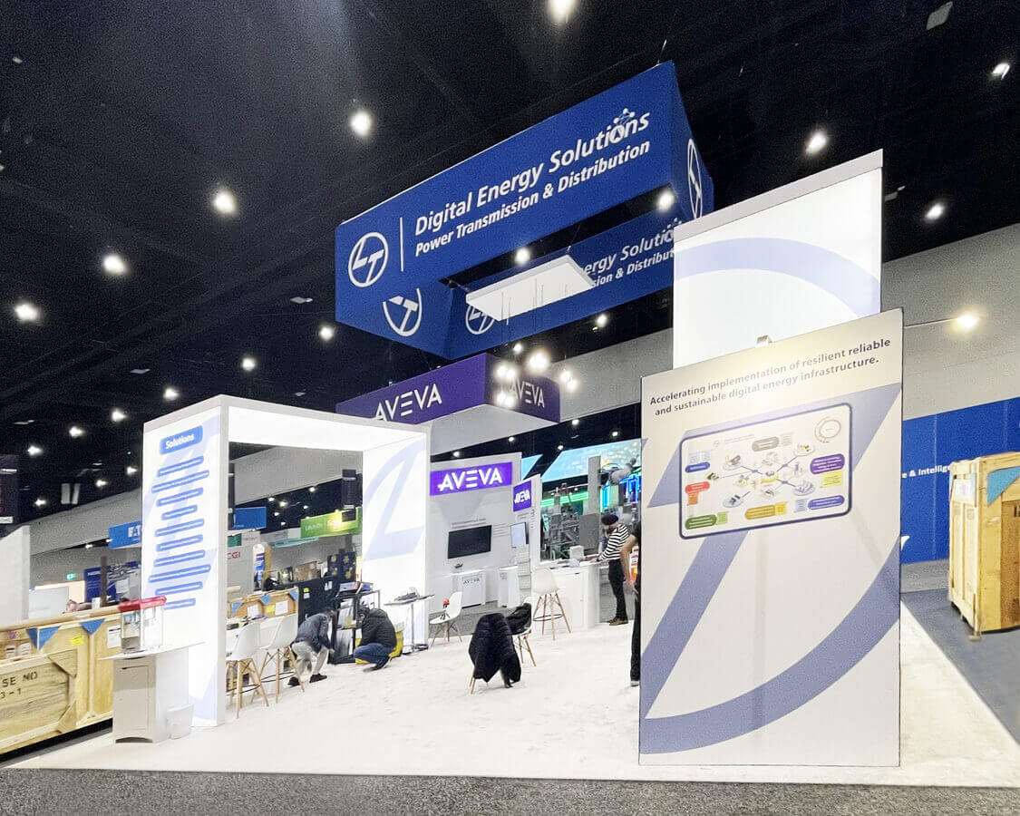 LNTecc (L&T) - 20x30 Exhibition Stands Rental AT Distributech 2023, San Diego LNTecc (L&T) - 20x30 Exhibition Stands Rental AT Distributech 2023, San Diego